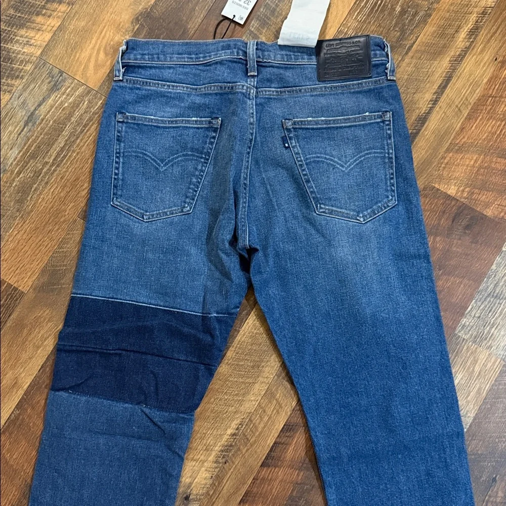 NWT Levi's Made & Crafted 502 Taper Patchwork Selvedge Jeans Big E 32x34